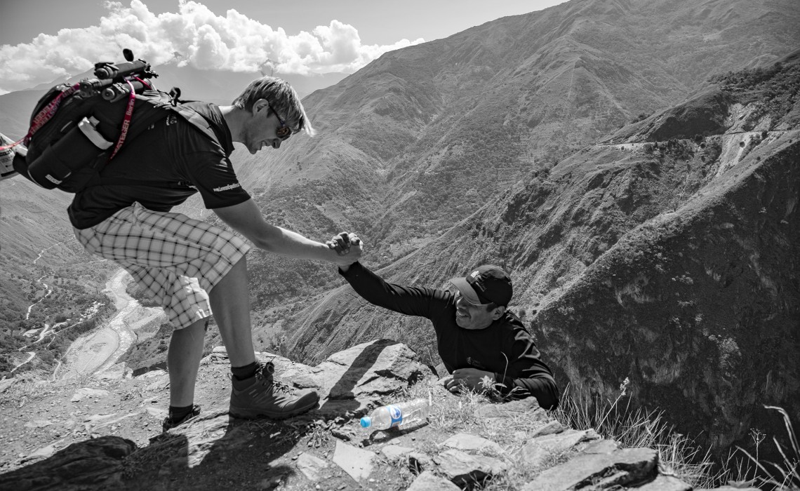 On the way to Machu Picchu