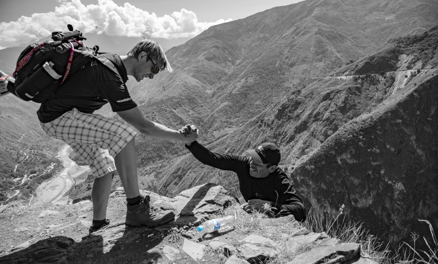 On the way to Machu Picchu